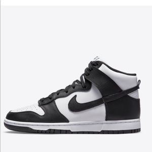 Nike Panda high retro dunks. Size 8 women or 6.5 Men